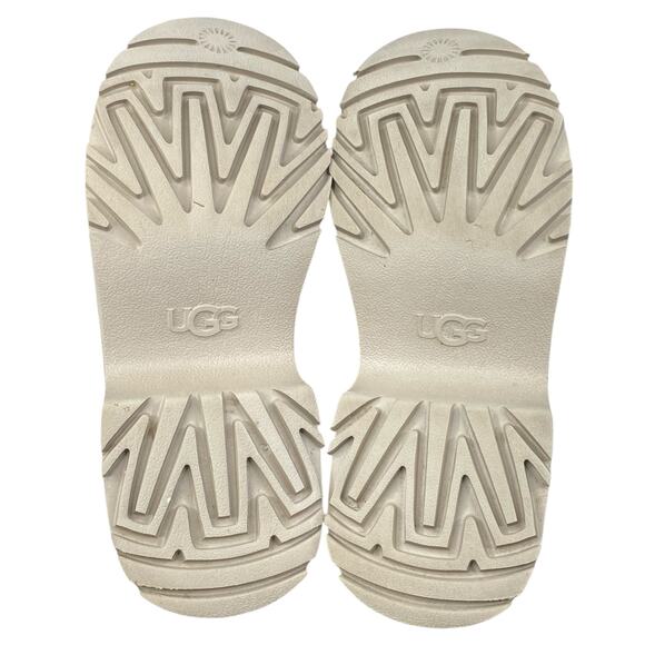 UGG Women’s New Heights Tan Suede Platform Clog Size US 9 - Picture 9 of 11